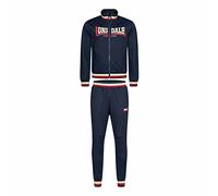 Lonsdale POOLEWE Track Suit, Azul Marino/Rojo/Arena, L para Hombre