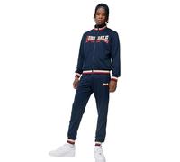 Lonsdale POOLEWE Track Suit, Azul Marino/Rojo/Arena, 3XL para Hombre