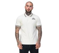 Lonsdale Rhodes - Polo para Hombre, Beige/Black, M