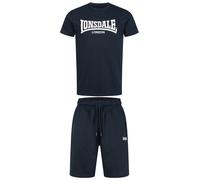 LONSDALE Ropa para correr navy / blanco L navy / blanco