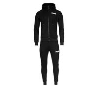 Lonsdale MARTHALL Training Suit, Black/White, XXL Mens