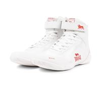 Lonsdale Rufford, Zapatillas de Boxe Unisex Adulto, Rojo y Blanco, 43 EU