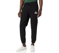 Lonsdale Saintfield Pantalones Deportivos, Blanco/Negro, L para Hombre