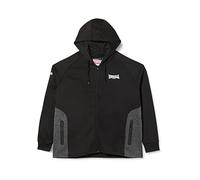Lonsdale Saltash Chaqueta para Hombre con Capucha, Black/Marl Anthracite, X-Large