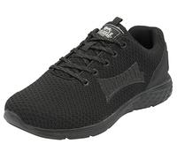 Lonsdale Silwick Road - Zapatillas de Correr para Hombre, Color Negro Uni, 12 UK