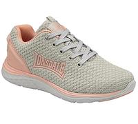 Lonsdale Silwick, Zapatillas para Correr de Carretera Mujer, Gris Perla Rosa, 37 EU