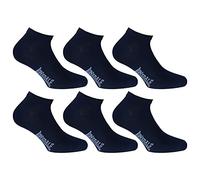 Lonsdale Sneaker 6 Pares Calcetines, Algodón (Azul, 35-38)