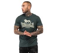 Lonsdale St. Erney Camiseta Hombre | 100% algodón peinado suave, logotipo distintivo en el pecho, transpirable y cómodo para el día a día, entrenamiento y ocio