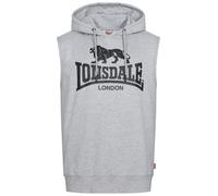 LONSDALE Sudadera 'Bignor' gris moteado / negro XL gris moteado / negro
