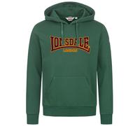 LONSDALE Sudadera 'Classic' verde oscuro / naranja / negro XXL verde oscuro / naranja / negro