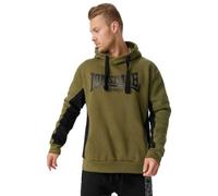 Lonsdale Sudadera con Capucha Balmullo para Hombre, Verde, XXL