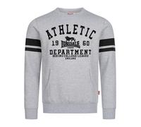 LONSDALE Sudadera ' GLESPIN ' gris / negro XXL gris / negro