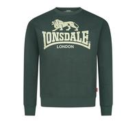 LONSDALE Sudadera 'Go Sport' ecru / azul / pino / rojo M EUR