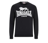 LONSDALE Sudadera 'Go Sport' negro / blanco XXL negro / blanco