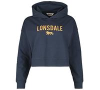 Lonsdale Queenscliff Sudadera, Azul y Naranja, L para Mujer