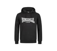 LONSDALE Sudadera 'Wolterton' negro / blanco XXL EUR