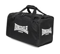 Lonsdale SYSTON 113736 - Bolsa de Deporte (30 L), Color Negro y Blanco, Blanco/Negro, 30 L, Bolsa de Deporte