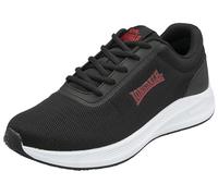 Lonsdale Tenis Hartley para Hombre, Negro, Rojo, 45 EU