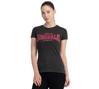 Lonsdale Mujer TULSE Camiseta, Marl Black, XXL