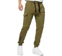Lonsdale Tweedmouth - Pantalones de chándal para Hombre, Olive/Black, L