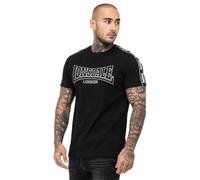 Lonsdale Vementry T-Shrit, Blanco/Negro, S para Hombre