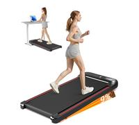 LONTEK 10KM/H Cinta de Correr con Inclinación 9%,Walking Pad Amortiguación Multietapa,Cinta de Andar para Casa con Motor Silencioso de 2.5HP,Pantalla LED,Control Remoto,Máximo 136KG