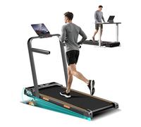 LONTEK 3,0 CV Cinta de Correr Plegable con Inclinación y Pasamanos | 10 km/h Cinta de Andar Plegable, Caminadora para casacon Mando a Distancia, Treadmill for Home para Oficina, Máx. 159 kg