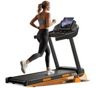 LONTEK Cinta de Correr Plegable con Inclinación 15%, Cinta de Andar Plegable 12KM/H,Caminadora Electrica para Casa Equipado con un Motor de 3,0 CV y Pantalla LED,136KG
