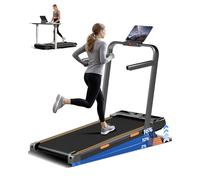 LONTEK Cinta de Correr Plegable con Inclinación 16%, 1-10km/h