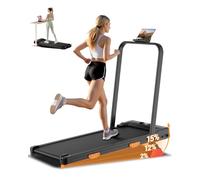LONTKE 3.0HP Cinta Correr Plegable 15%, 10KM/H Walking Pad 159 KG