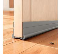 Lonwiner 93cm Marrón Burlete Bajo Puerta, burlete Puerta Entrada Aislante Puertas de Entrada Invierno burletes para Ventanas correderas (Gris)