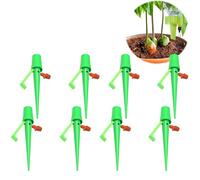 Lonwiner - Lote de 8 aspersores automáticos, riego por goteo, botella, ajustable para jardín, plantas y plantas para jardín, interior y exterior