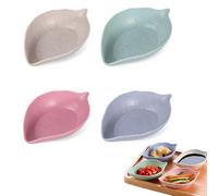 Lonzikp 4 x Cuencos para Dips, Salsas y Especias