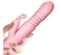 LOO69 Dispositivo de masturbación femenina con varilla vibrante que empuja la barra de masaje vibrante telescópica totalmente automática juguetes sexuales Marea alta productos para adultos