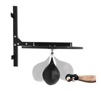 Loobiiny Speed Bag Plataforma Kit,Equipo de entrenamiento de boxeo para el montaje en la pared, entrenamiento de boxeo, objetivo de bola giratoria, plataforma Speedball BoxsackstäNder