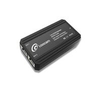 Loocam 1 a 2 poe Extender, 10/100 Mbps, 100 Metro de Transmisión, Repetidor PoE IEEE 802.3AF/AT, 1 Entrada 2 Puertos de Salida, Plug and Play
