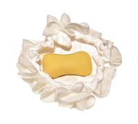 Loofah 2 en 1 Pelota exfoliante para baño con bolsa de jabón, esponja suave para lavar el cuerpo, accesorios de ducha de limpieza profunda para piel lisa, secado rápido, esenciales para el baño