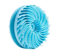Loofah - Cepillo para el cuerpo, esponja corporal de silicona | Cepillo de silicona para baño giratorio innovador 2 en 1, ducha higiénica, esponja de luffa, alternativa suave
