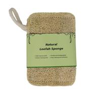 Loofah Dish Esponja de cocina, almohadilla de cocina reutilizable, accesorio de lavado natural, herramienta de limpieza múltiple, para platos de cocina, fregadero, almacenamiento de baño, hogar