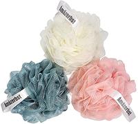 Loofah, esponja de lufa for mujeres y hombres, juego de lufa de ducha de 3/2