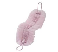 Loofah Esponja | Nylon Body Scrubber | Scrubber ducha | Esponja elástica con asas de cuerda | Body Wash Cleansing Bath Puf para mujeres, hombres de familia Amigos