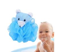 Loofah For Kids - Cartoon Body Scrubber, Cute Animal Mesh Bath Shower Sponge Loofahs | Shower Ball Bath Sponge For Bathroom Hotel Children Camping Trips, Or Sleepovers At Grandparents' Houses