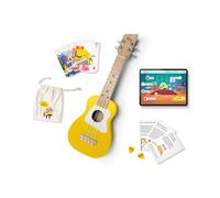 Loog Ukelele soprano de madera para niños y principiantes, aplicación y lecciones, todas las edades (amarillo)