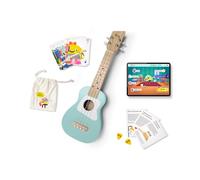 Loog Ukelele soprano de madera para niños y principiantes, aplicación y lecciones, todas las edades (verde)