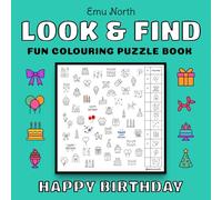 Look and Find: Happy Birthday - Fun Colouring Puzzle Book [UK]