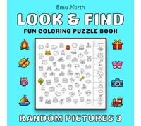 Look and Find: Random Pictures 3 - Fun Coloring Puzzle Book [USA] (Look and Find Books)