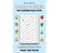 Look and Find: Travel-Sized Edition: Kawaii Food - Fun Colouring Puzzle Book [UK]