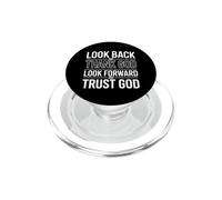 Look Back and Thank God Look Forward and Trust God PopSockets PopGrip para MagSafe