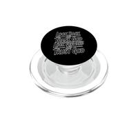 Look Back and Thank God Look Forward and Trust God PopSockets PopGrip para MagSafe