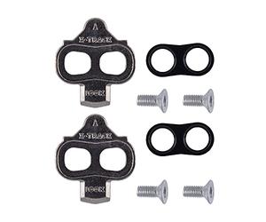 LOOK Cycle - Calas X-Track Easy - Desenganche Multidireccional - Ultra Compacto - Ligeras - Libertad Angular 6° - Calas para MTB, Compatible con Todos los Pedales Estándar SPD